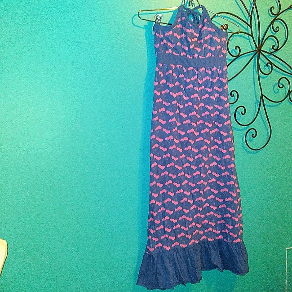 Long halter dress